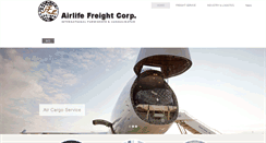 Desktop Screenshot of airlife-freight.com